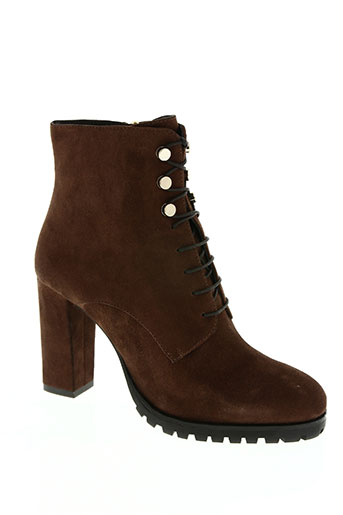 bruno premi chaussures femme de couleur marron