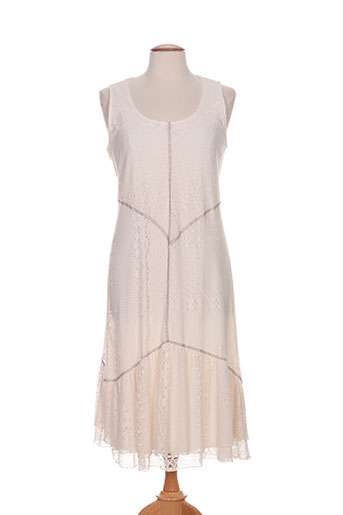 jean delfin robes femme de couleur beige