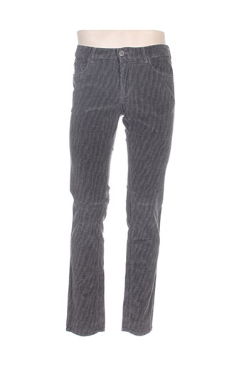 trussardi jeans pantalons homme de couleur gris