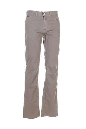trussardi jeans pantalons homme de couleur gris
