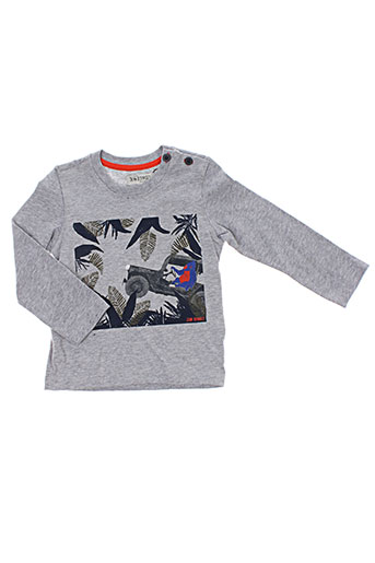 jean bourget t-shirts garçon de couleur gris