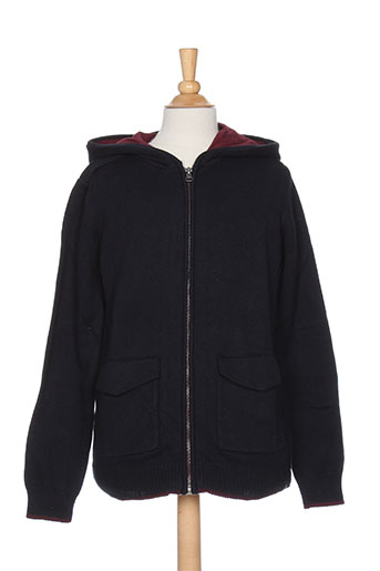 jean bourget gilets garçon de couleur bleu