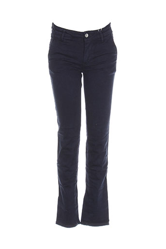 garcia pantalons garçon de couleur bleu