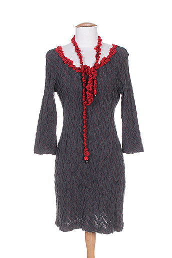 lo! les filles robes femme de couleur gris