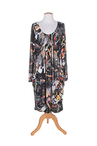 eroke robes femme de couleur noir