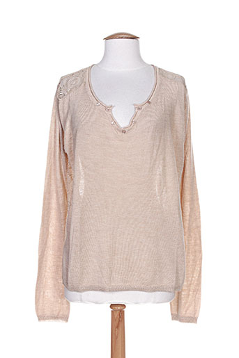 lcouture pulls femme de couleur beige