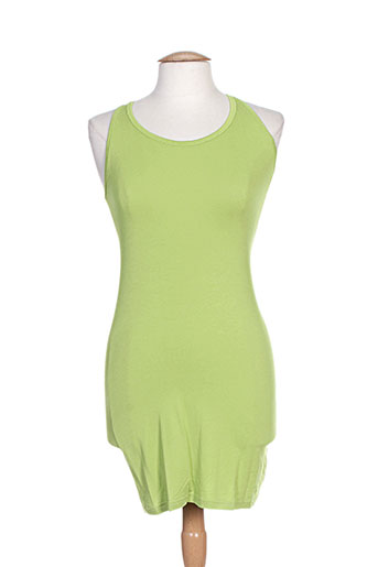 t.think chic robes femme de couleur vert