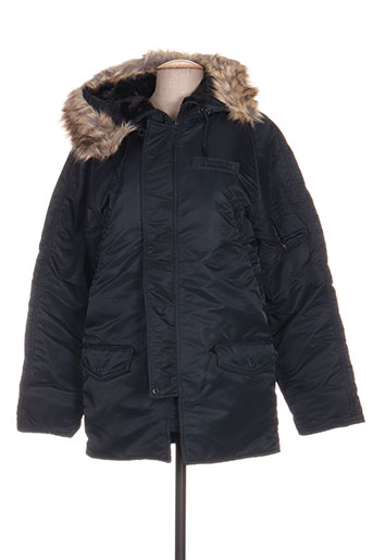 pepe jeans manteaux homme de couleur bleu