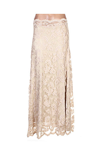 olvi's jupes femme de couleur beige