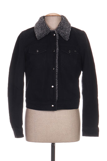 only manteaux femme de couleur noir