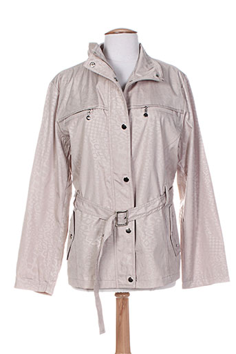 mitno manteaux femme de couleur beige