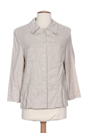 sym vestes femme de couleur beige