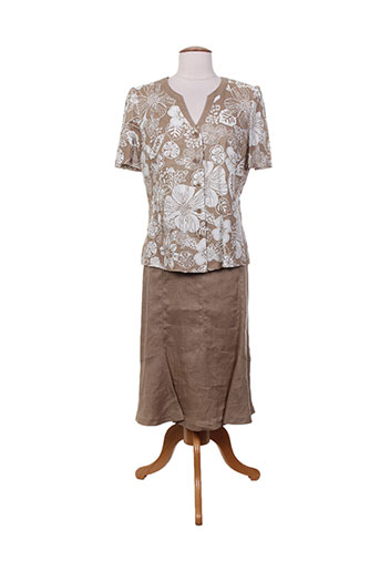 atian ensembles femme de couleur beige