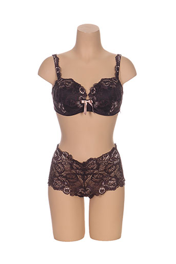 sariana lingerie femme de couleur marron
