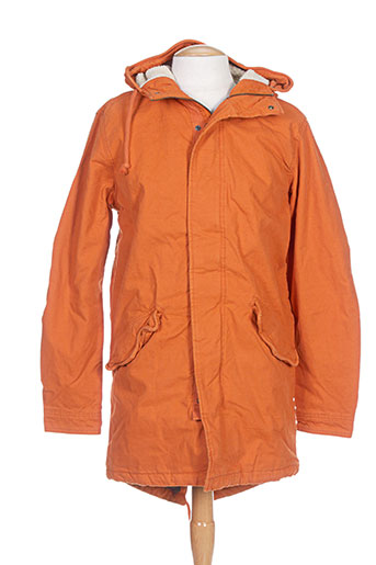 jack EFFI_CHAR_1 jones manteaux homme de couleur orange