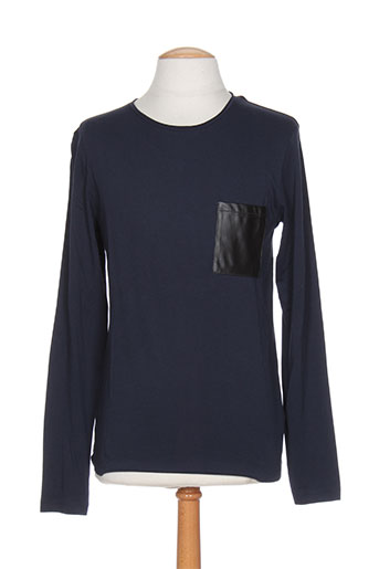jack EFFI_CHAR_1 jones t-shirts homme de couleur bleu
