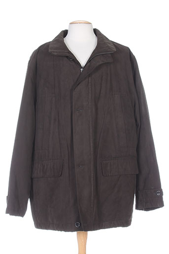 bush manteaux homme de couleur marron