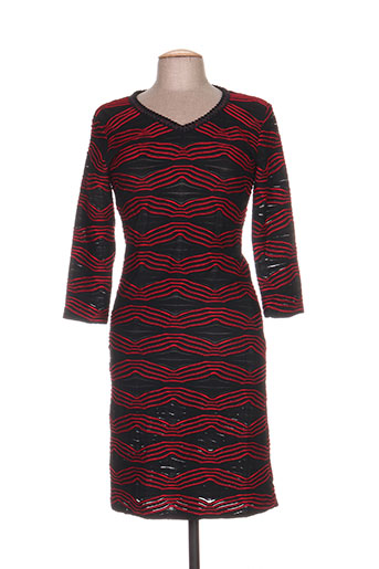 lo! les filles robes femme de couleur rouge
