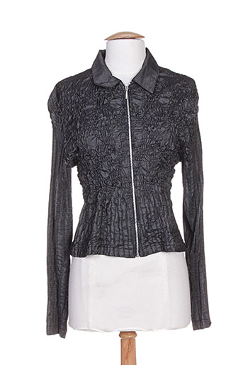femmes je vous aime vestes femme de couleur gris
