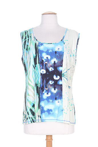 saint charles t-shirts femme de couleur bleu