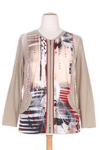 my way gilets femme de couleur beige
