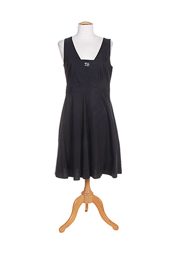 bleu d'azur robes femme de couleur noir