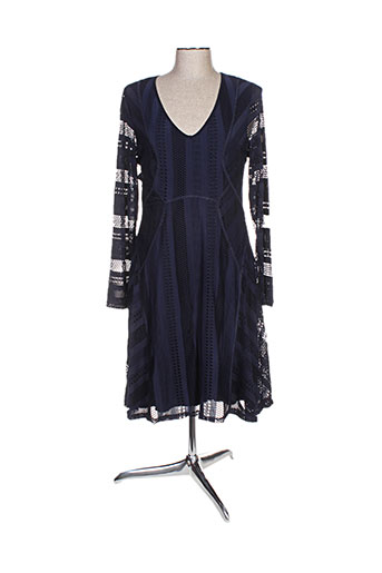 deca robes femme de couleur bleu