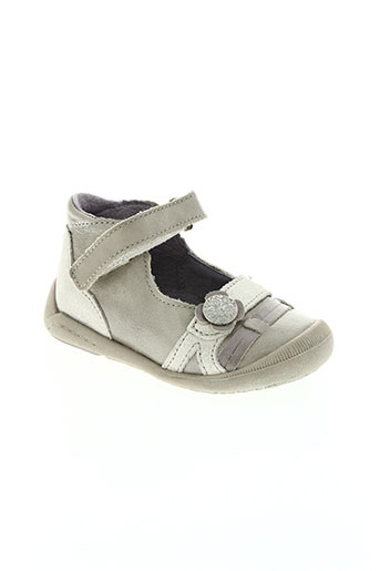 babybotte chaussures fille de couleur gris