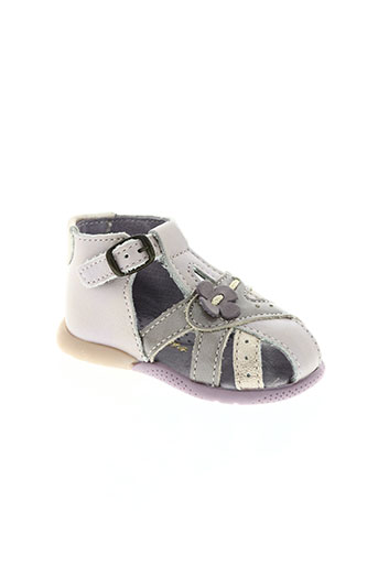 babybotte chaussures fille de couleur violet