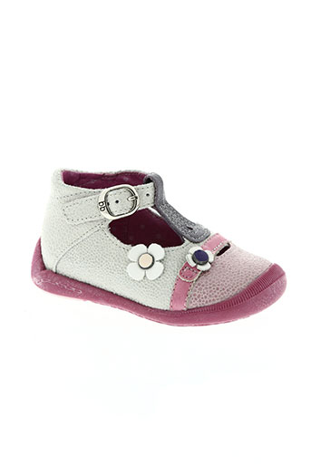 babybotte chaussures fille de couleur rose