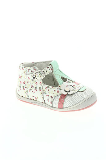 babybotte chaussures fille de couleur blanc