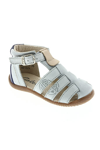 aster chaussures garçon de couleur gris
