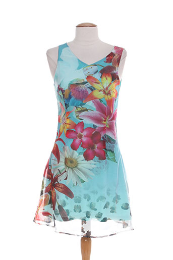 smash wear robes femme de couleur bleu