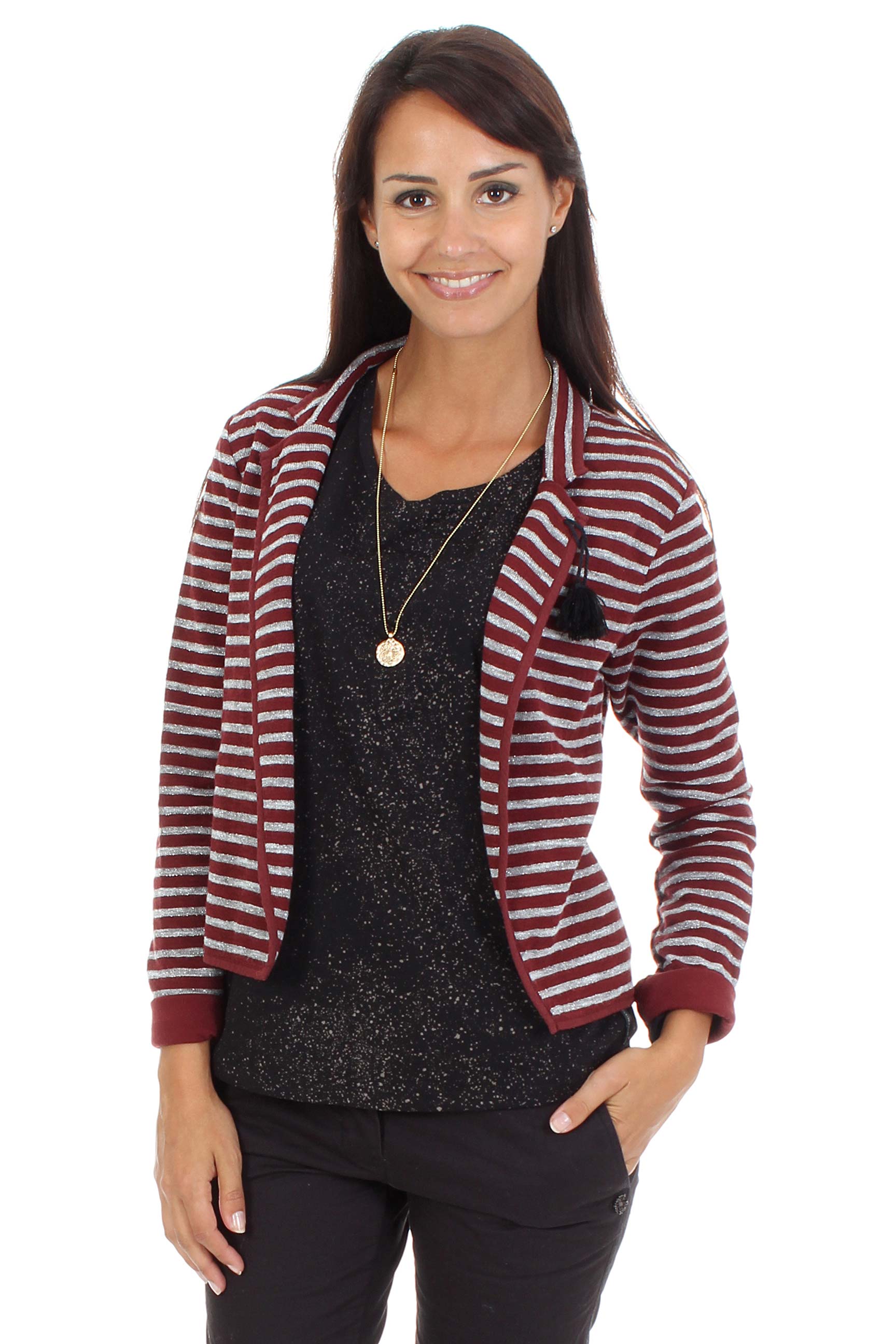 Maison Scotch Cardigans Femme De Couleur Rouge En Soldes ...