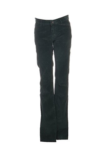 cop copine pantalons femme de couleur vert