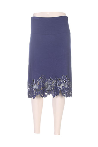 deca jupes femme de couleur bleu