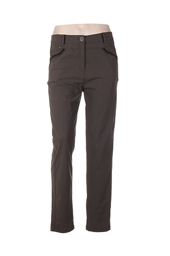3322 pantalons femme de couleur marron
