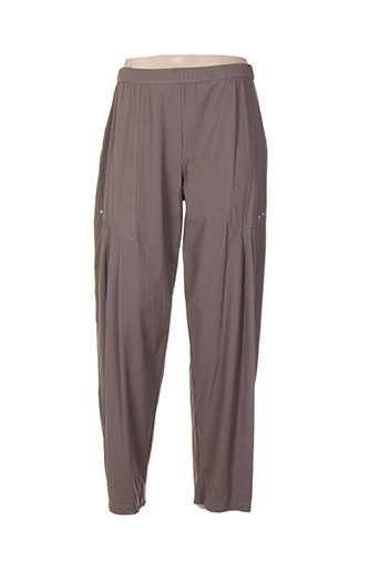 deca pantalons femme de couleur marron