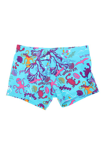 mondaca maillots de bain garçon de couleur bleu