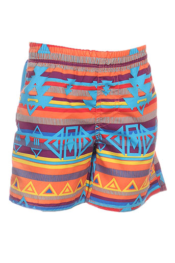 mondaca maillots de bain garçon de couleur orange