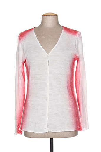 so soon gilets femme de couleur rouge