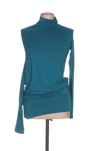 think chic tuniques femme de couleur bleu