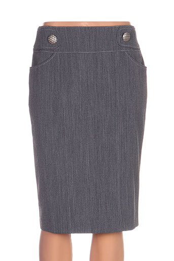 quattro jupes femme de couleur gris