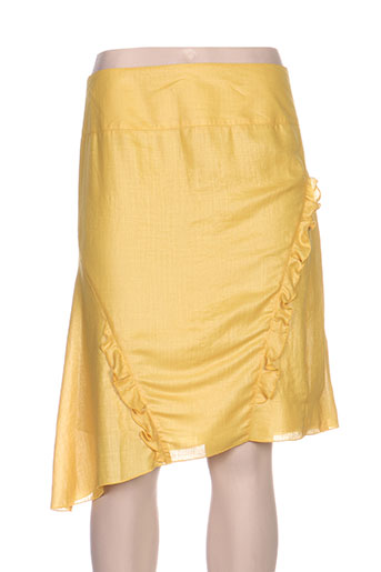 quattro jupes femme de couleur jaune