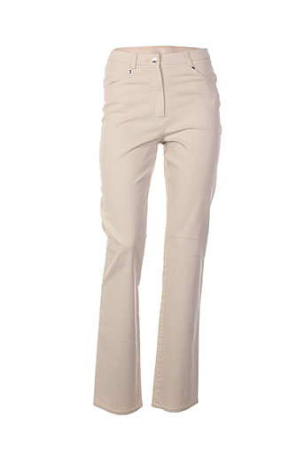 quattro pantalons femme de couleur beige