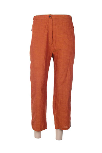 quattro pantacourts femme de couleur orange