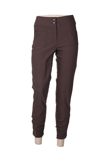 quattro pantalons femme de couleur marron