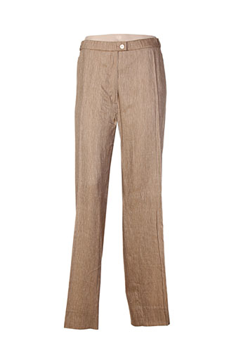 quattro pantalons femme de couleur marron