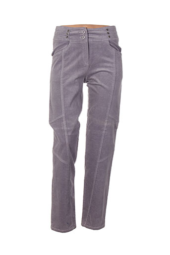 quattro pantalons femme de couleur gris