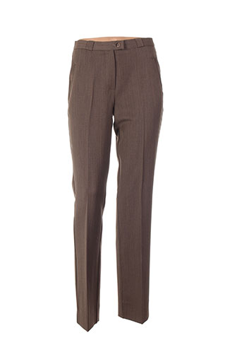 quattro pantalons femme de couleur marron